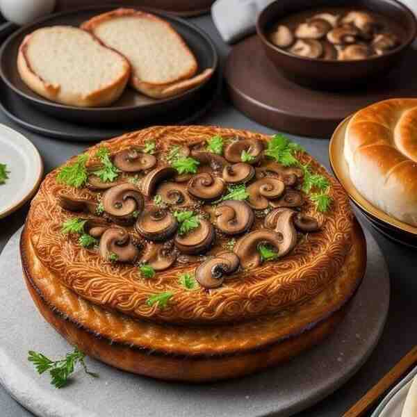 Свинина с грибами Баконская